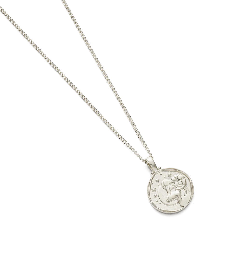 ARIES ZODIAC NECKLACE (STERLING SILVER) - Image 3