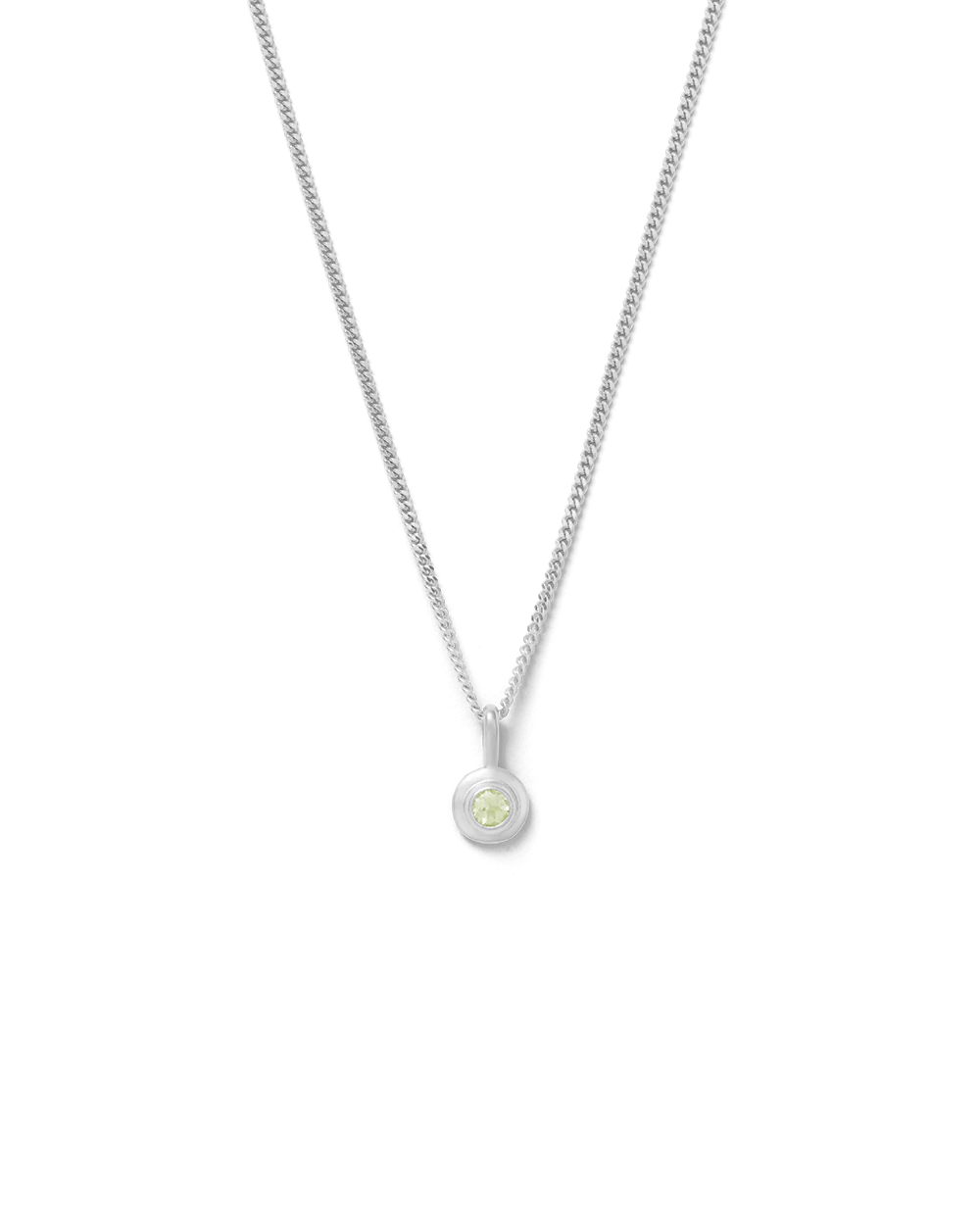 BIRTHSTONE NECKLACE (STERLING SILVER) - Image 12