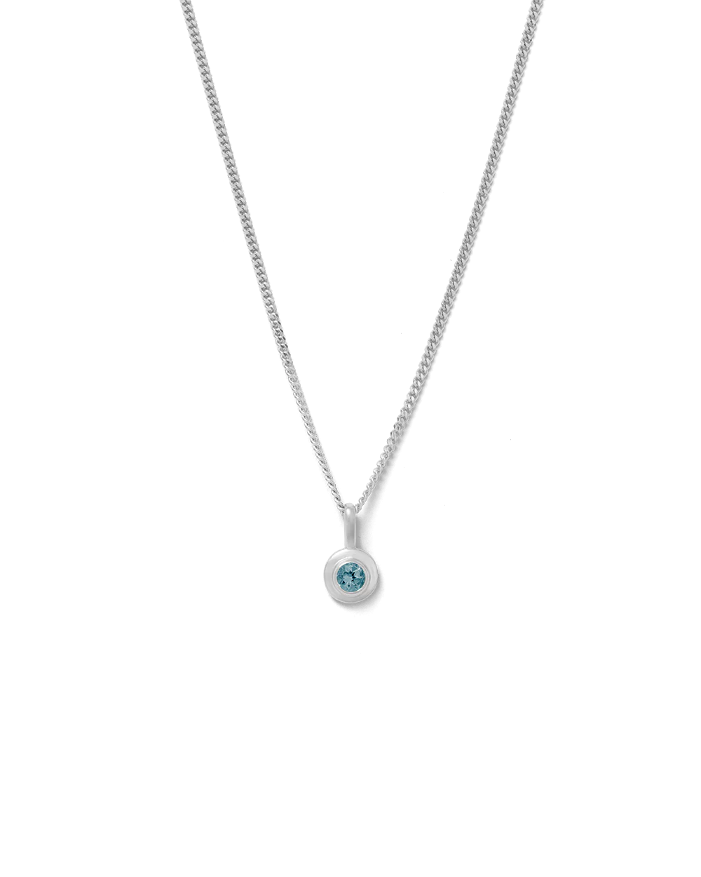 BIRTHSTONE NECKLACE (STERLING SILVER) - Image 14