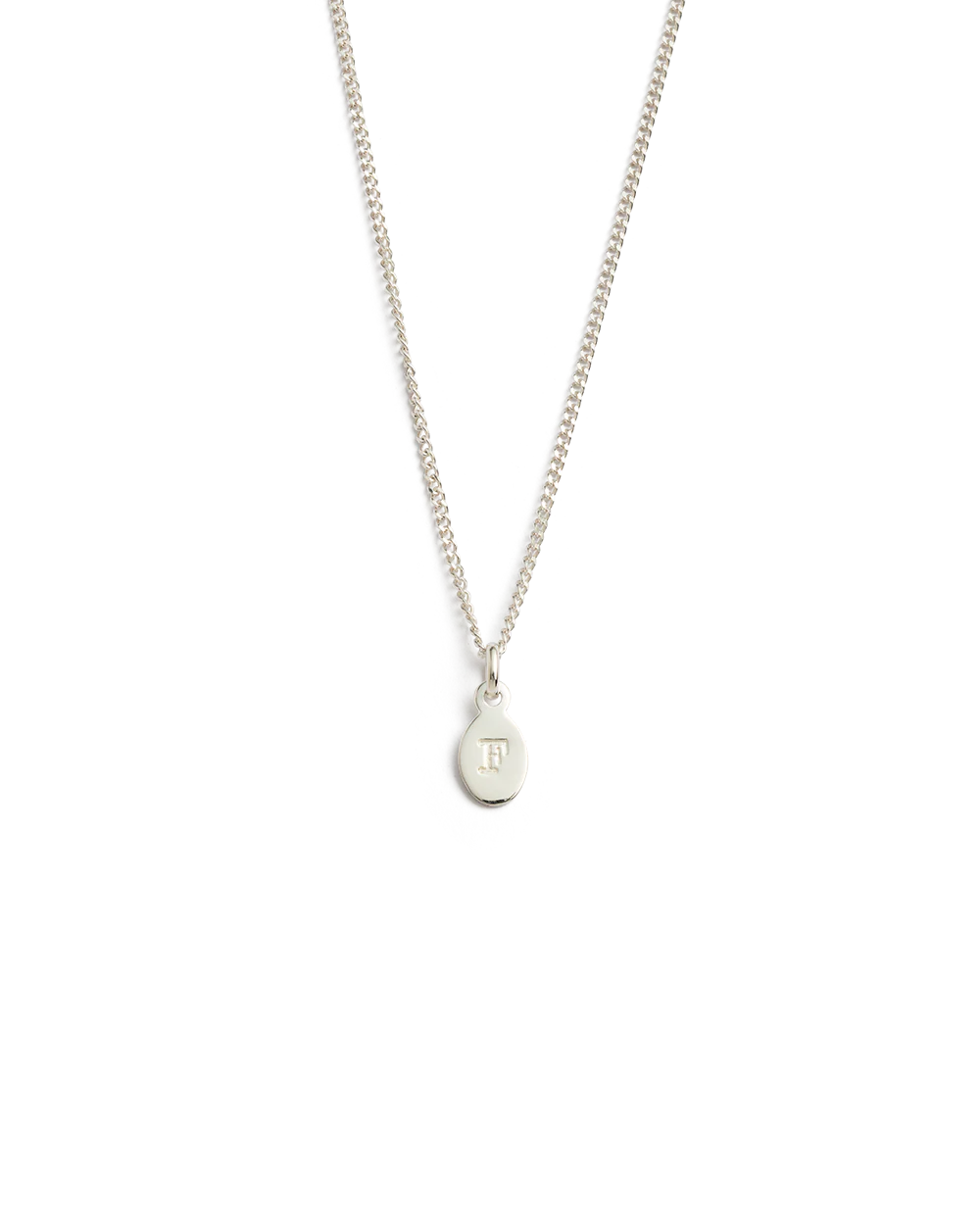 INITIAL NECKLACE A-Z (STERLING SILVER) - Image 11