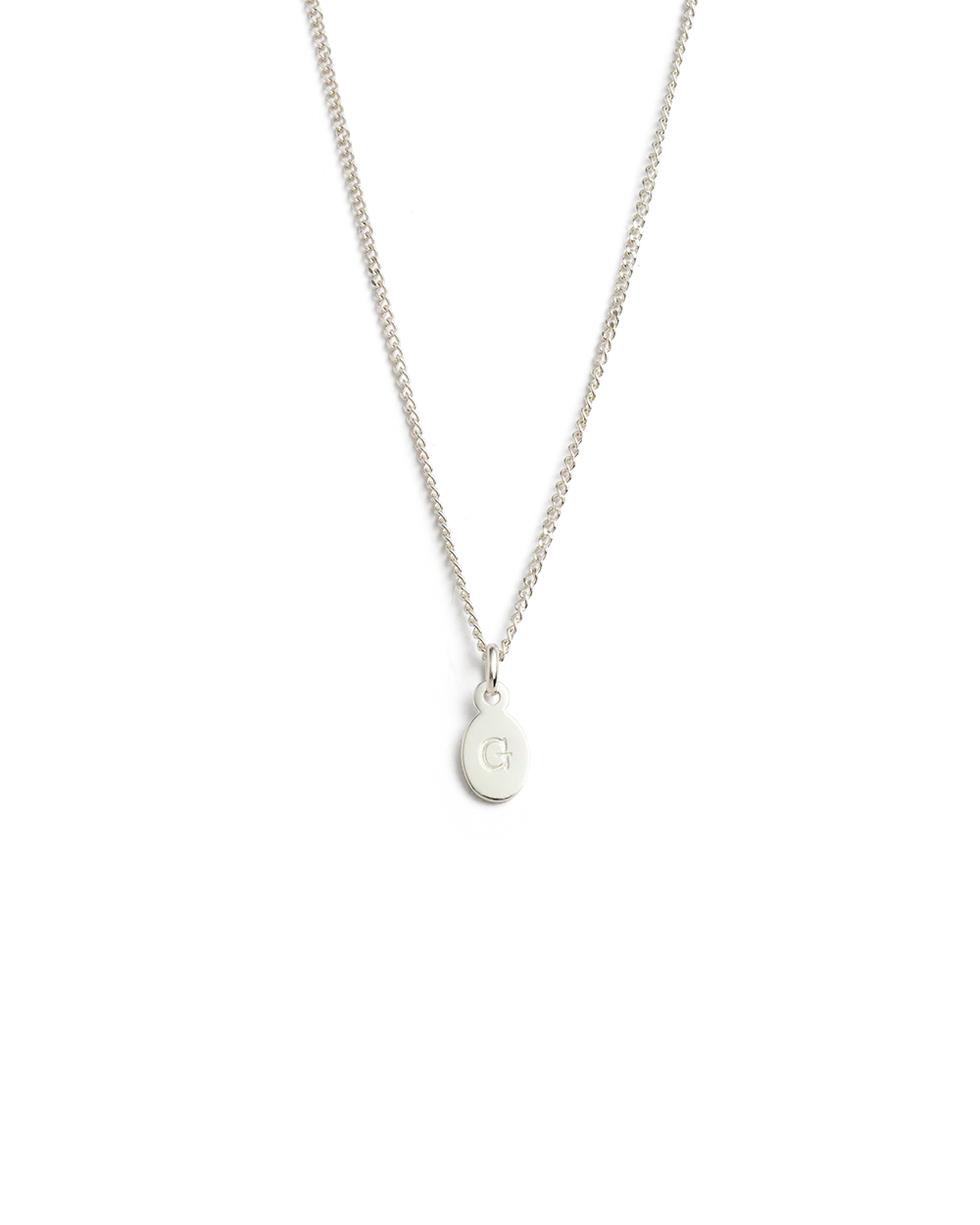 INITIAL NECKLACE A-Z (STERLING SILVER) - Image 12