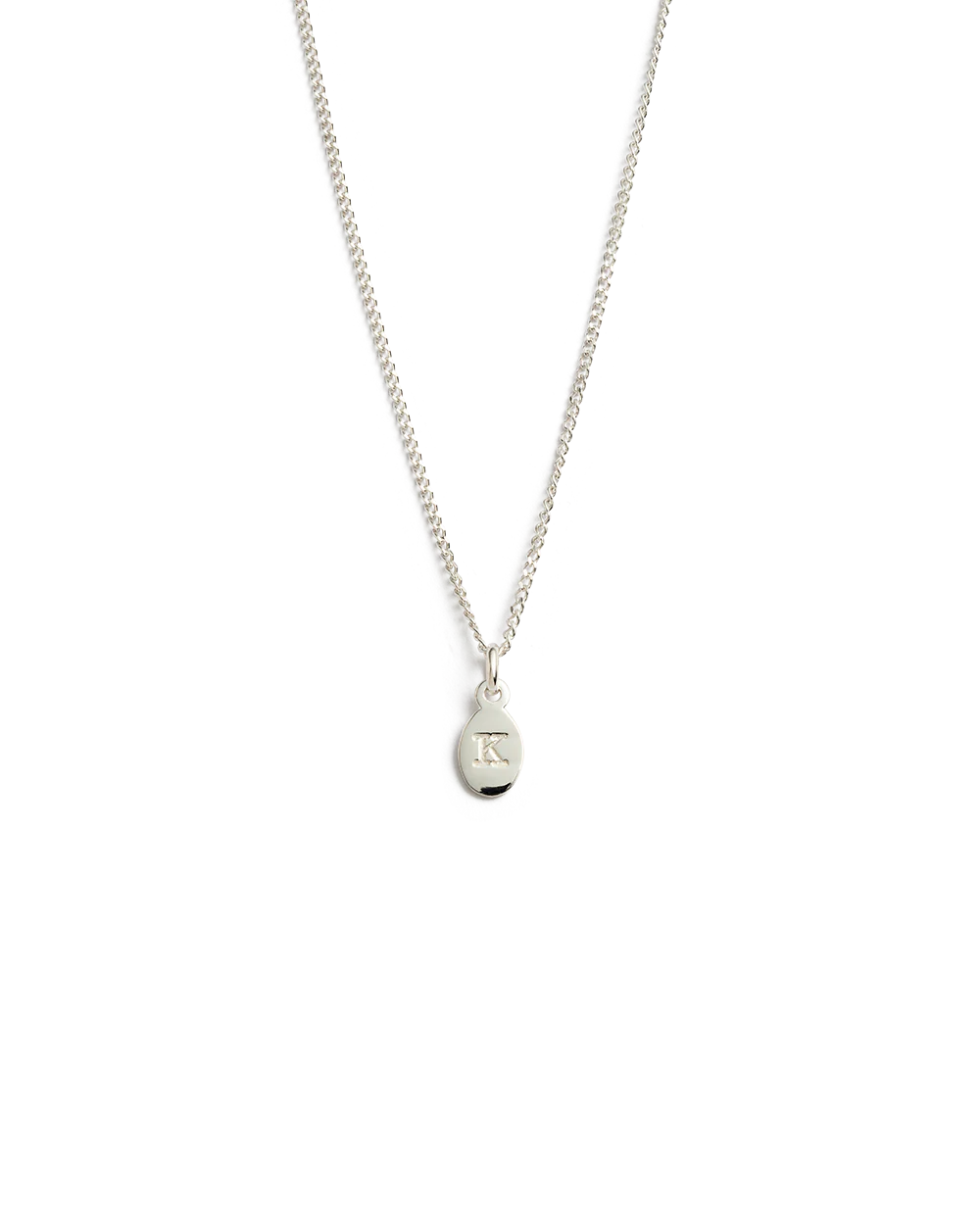 INITIAL NECKLACE A-Z (STERLING SILVER) - Image 15