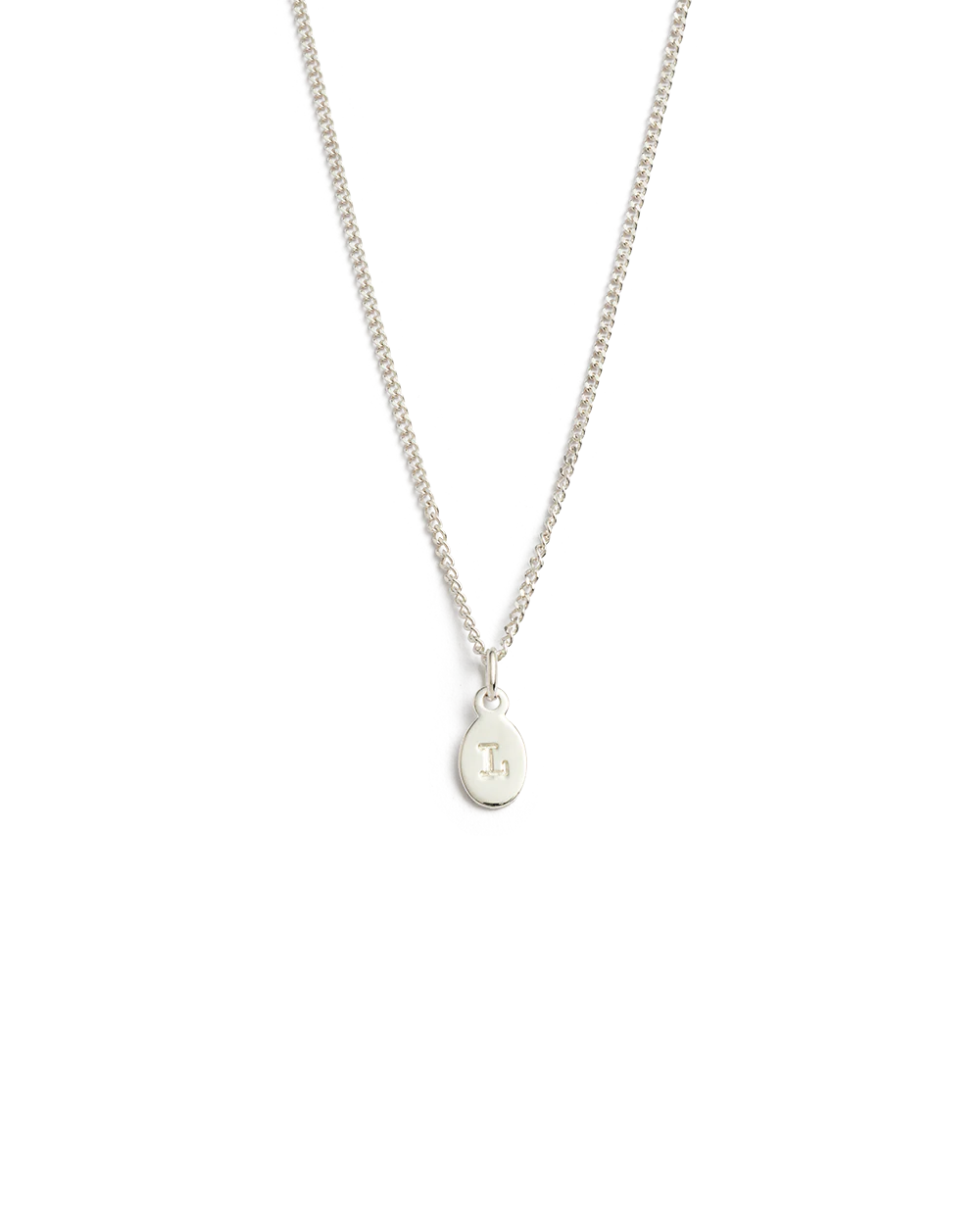 INITIAL NECKLACE A-Z (STERLING SILVER) - Image 16