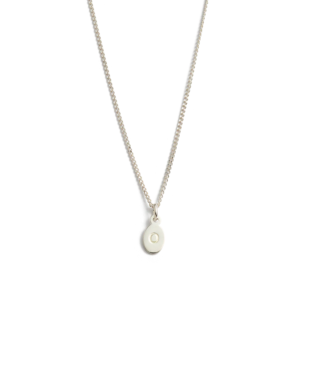 INITIAL NECKLACE A-Z (STERLING SILVER) - Image 19