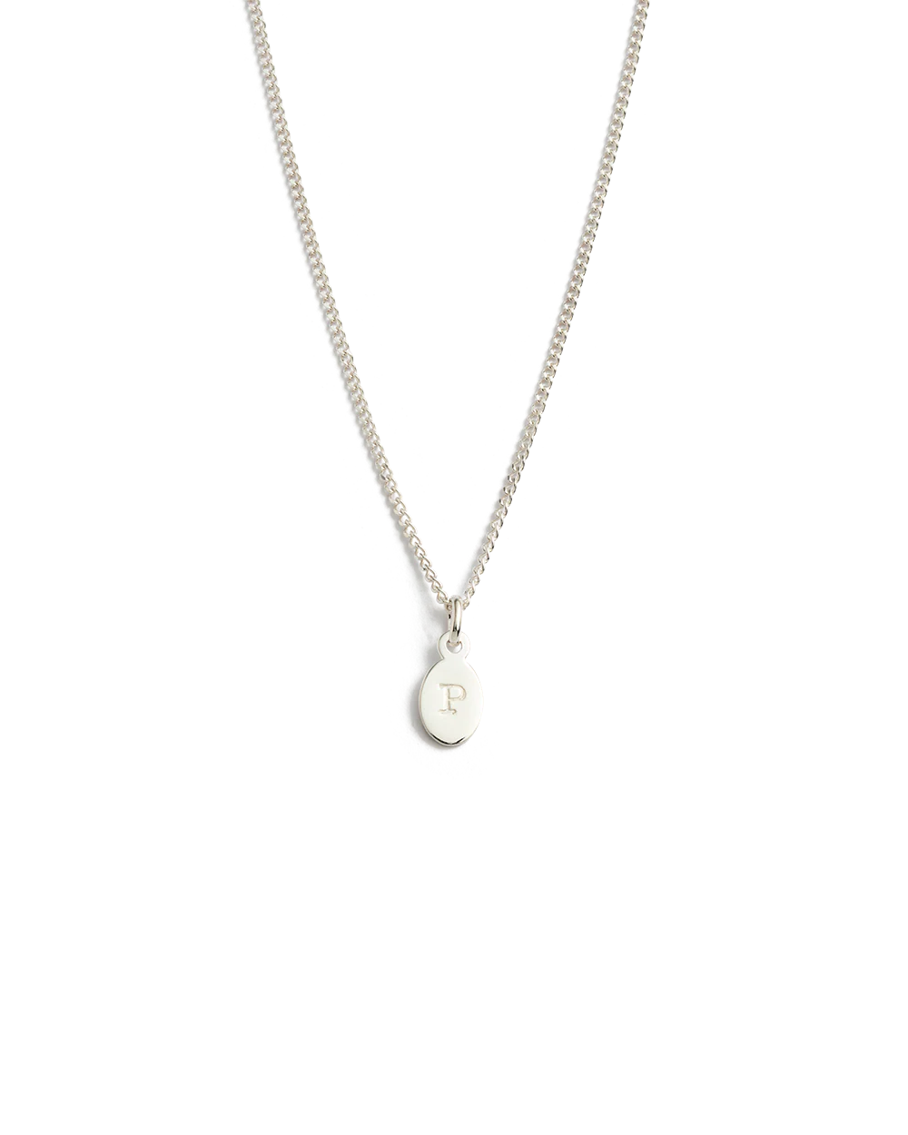 INITIAL NECKLACE A-Z (STERLING SILVER) - Image 20