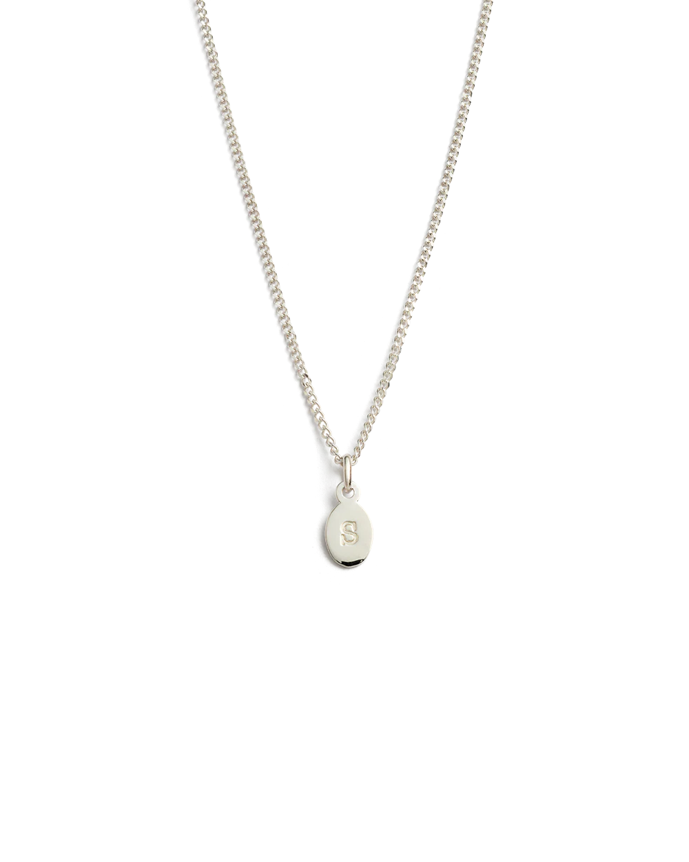 INITIAL NECKLACE A-Z (STERLING SILVER) - Image 23