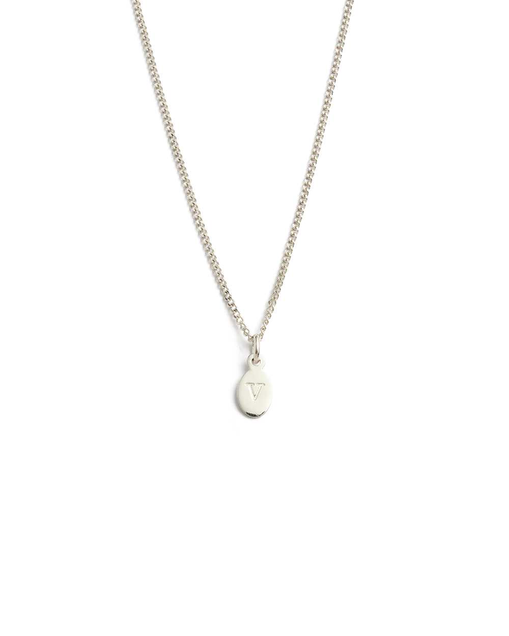 INITIAL NECKLACE A-Z (STERLING SILVER) - Image 26