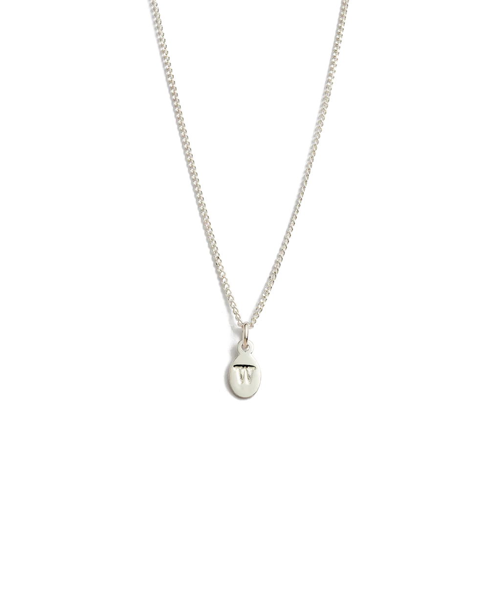 INITIAL NECKLACE A-Z (STERLING SILVER) - Image 27