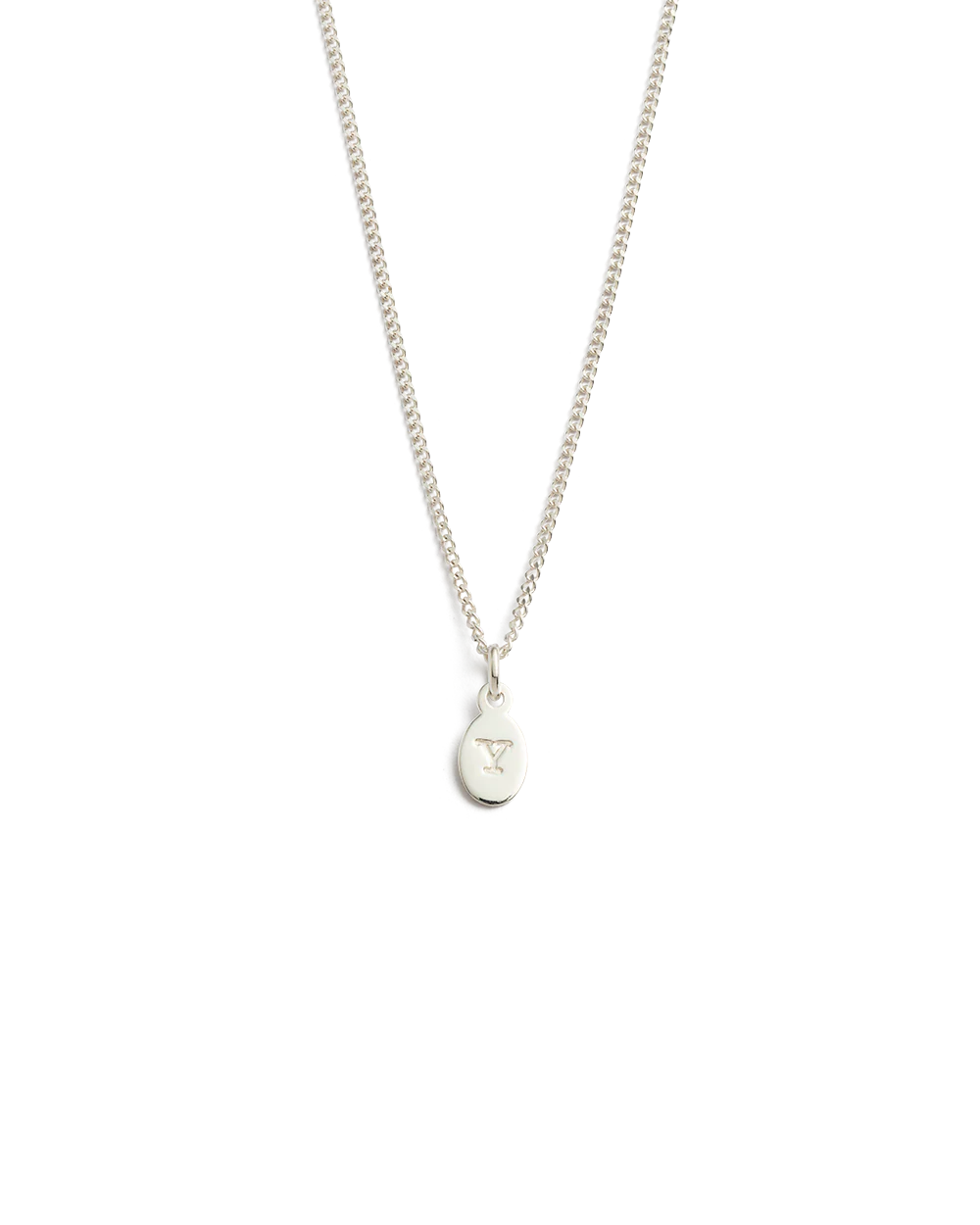 INITIAL NECKLACE A-Z (STERLING SILVER) - Image 29