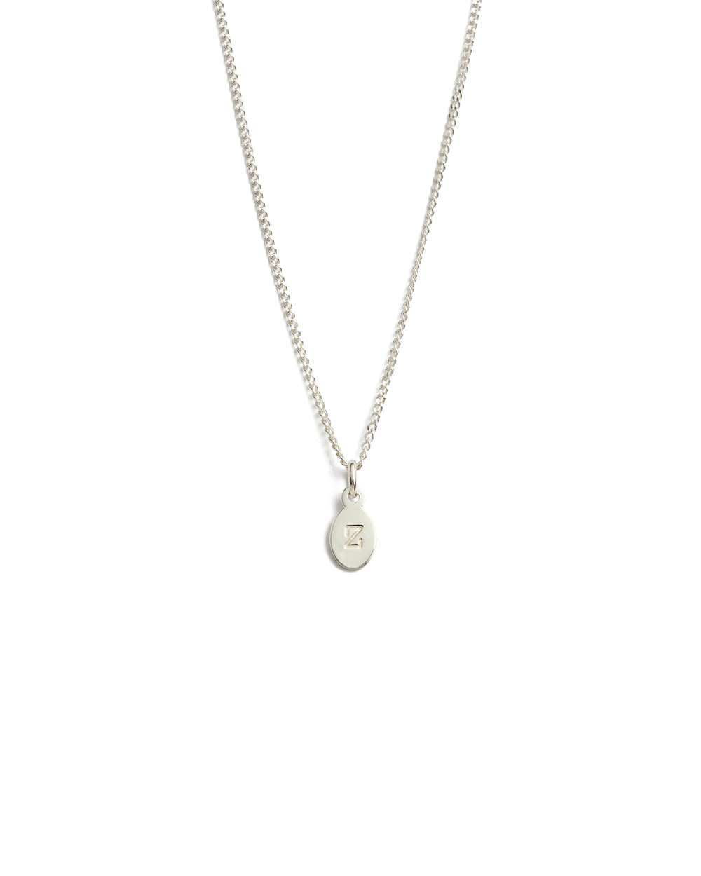 INITIAL NECKLACE A-Z (STERLING SILVER) - Image 30