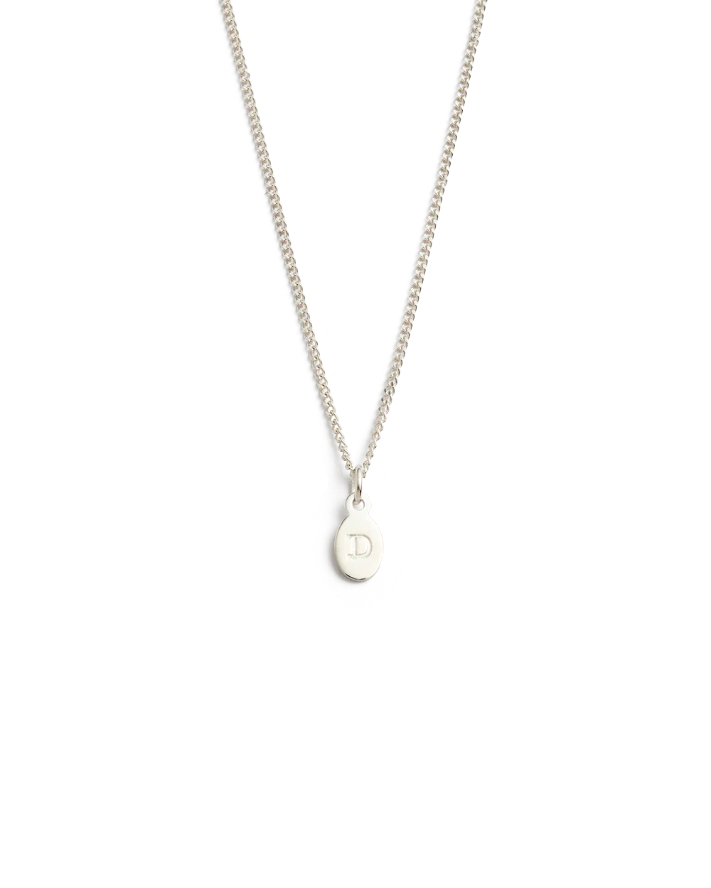 INITIAL NECKLACE A-Z (STERLING SILVER) - Image 9