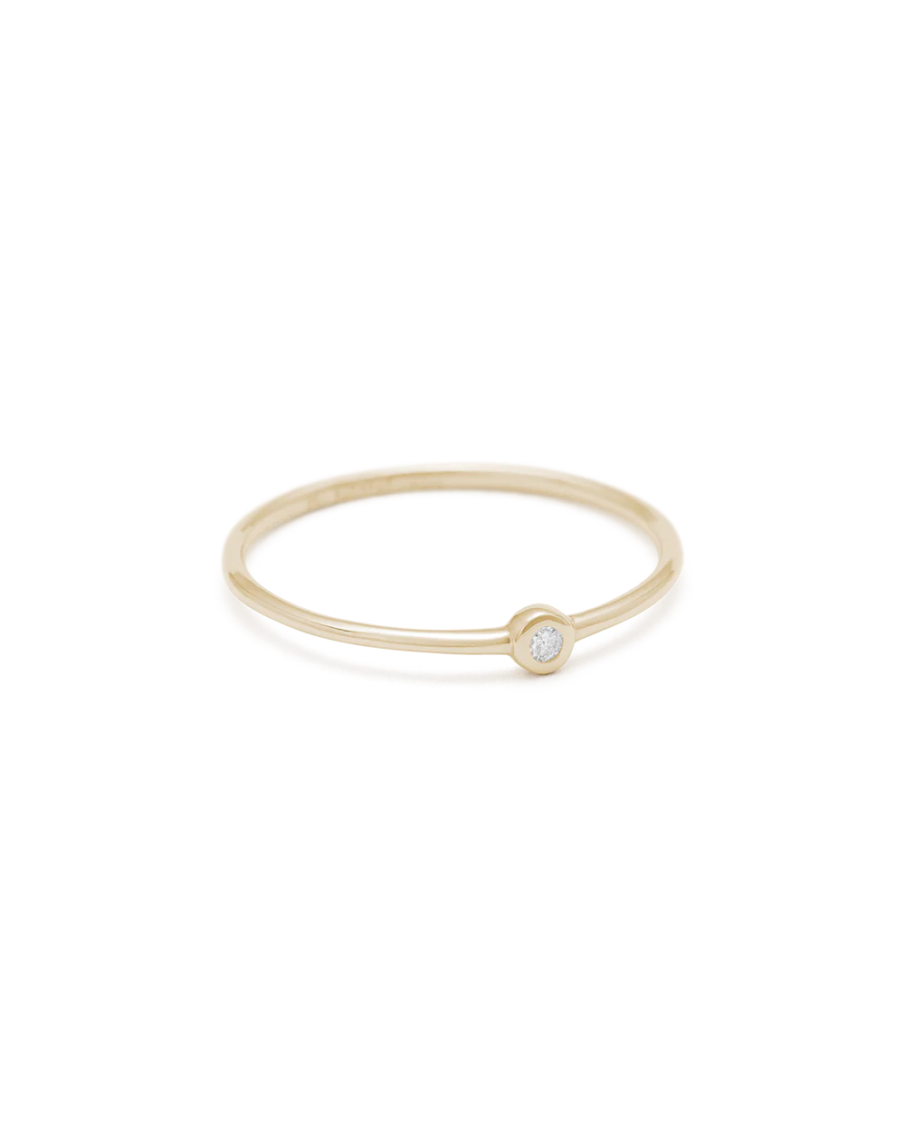 PETITE DIAMOND RING (9K GOLD) - Image 4