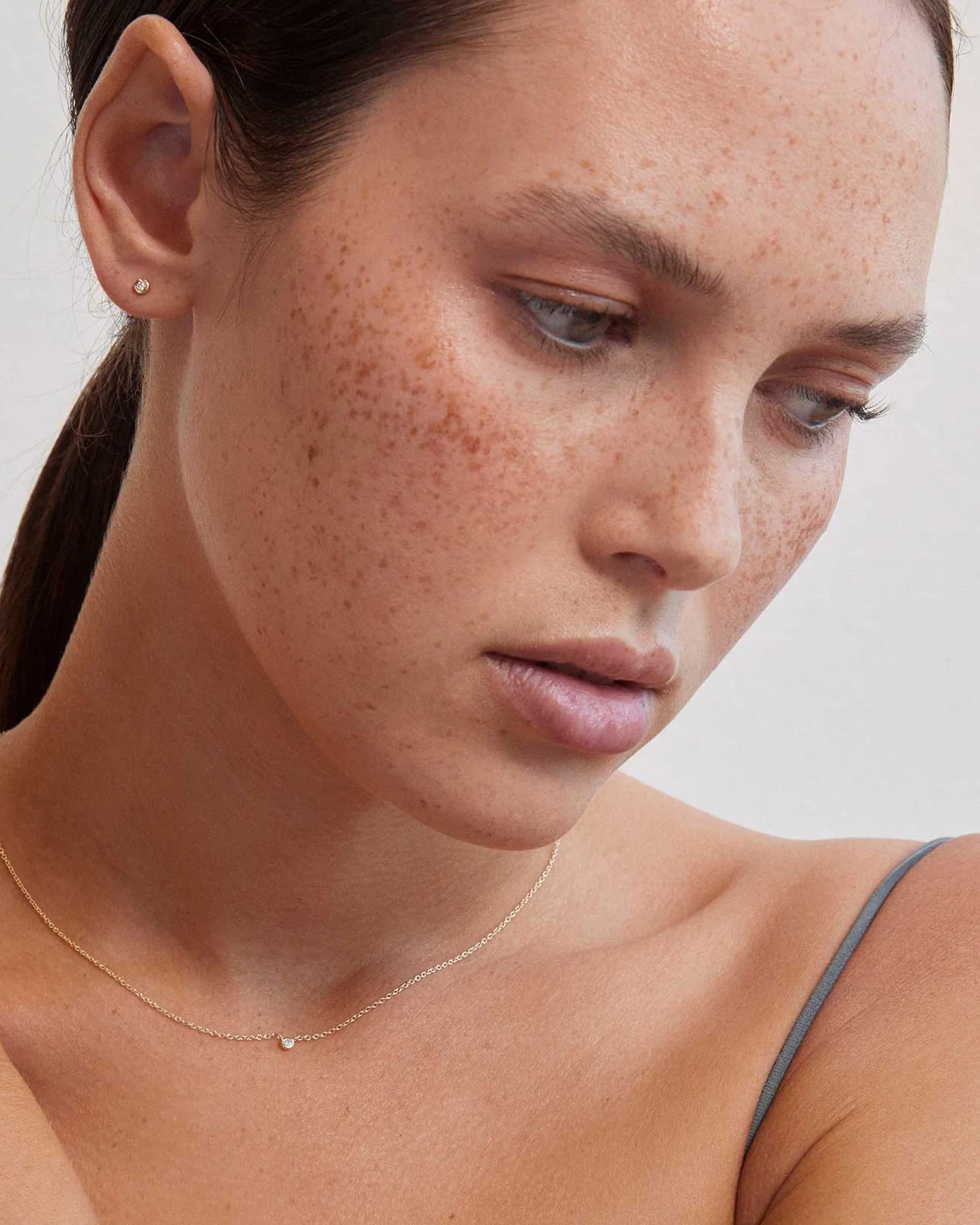 PETITE DIAMOND STUDS (9K GOLD) - Image 5