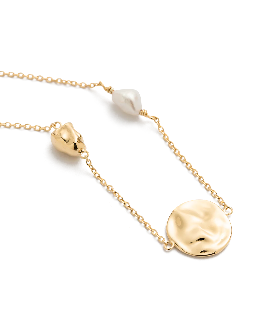 TIDAL PEARL BRACELET (18K GOLD PLATED) - Image 5