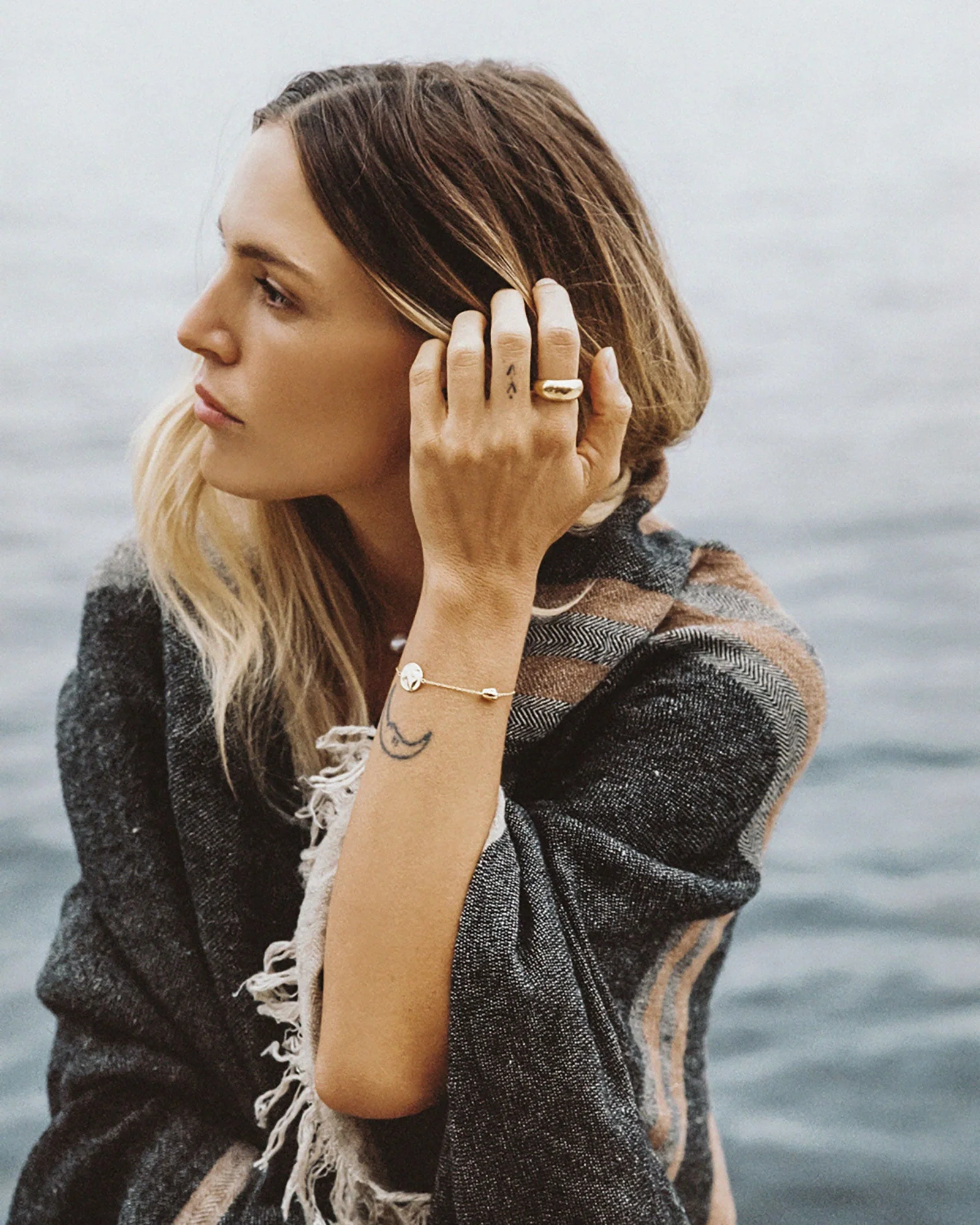 TIDAL PEARL BRACELET (18K GOLD PLATED) - Image 6